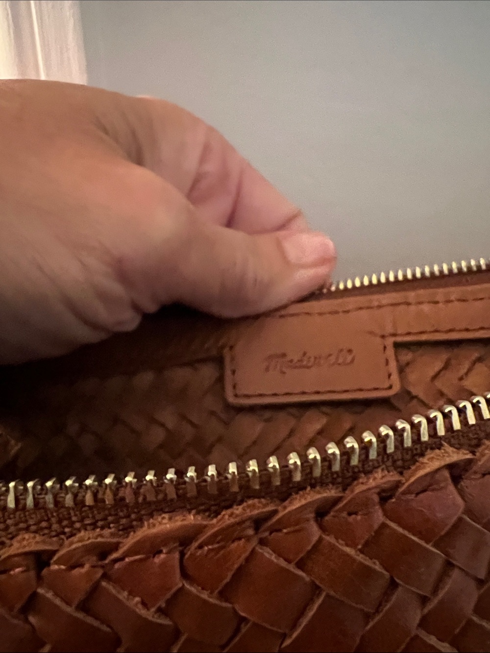 Madewell Signature woven Leather Shoulder Bag - Picture 2 of 3